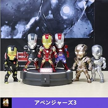 アイアンマン マーク 6 & アイアンパトリオット フィギュアセット アイアンマン マーク 6 & アイアンパトリオット フィギュア
